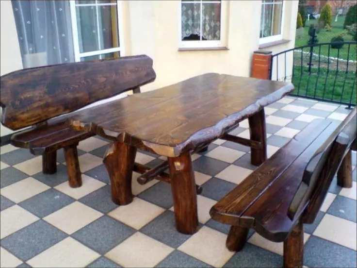 Auf der Terrasse